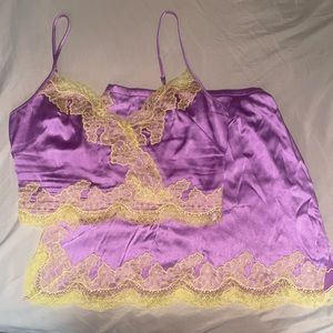 Agent Provocateur matching silk set
